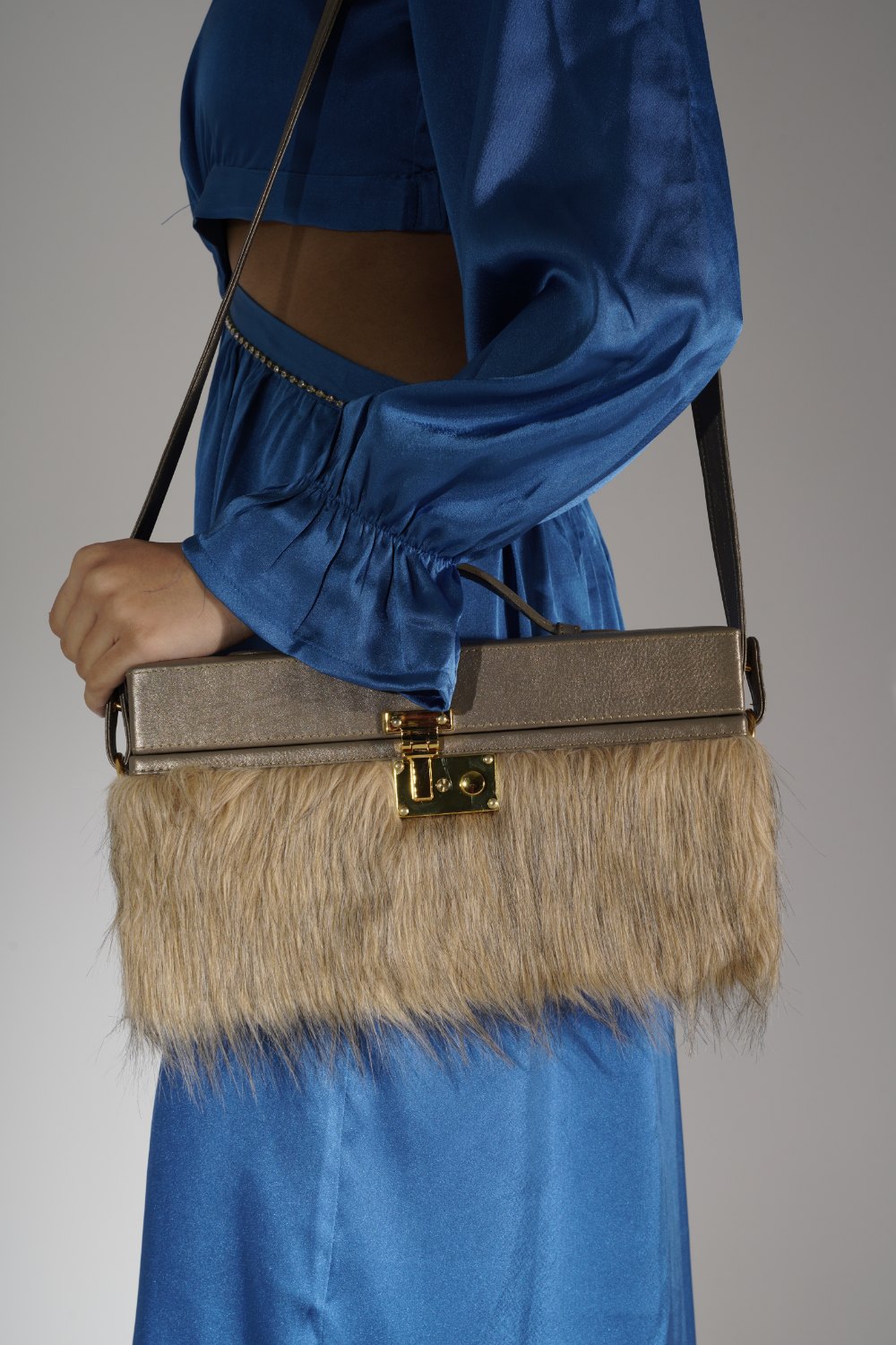 Theo Bags Metallic Champagne Gold1 Theo Bag Metallic Champagne Gold